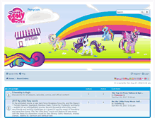 Tablet Screenshot of ponycon.com